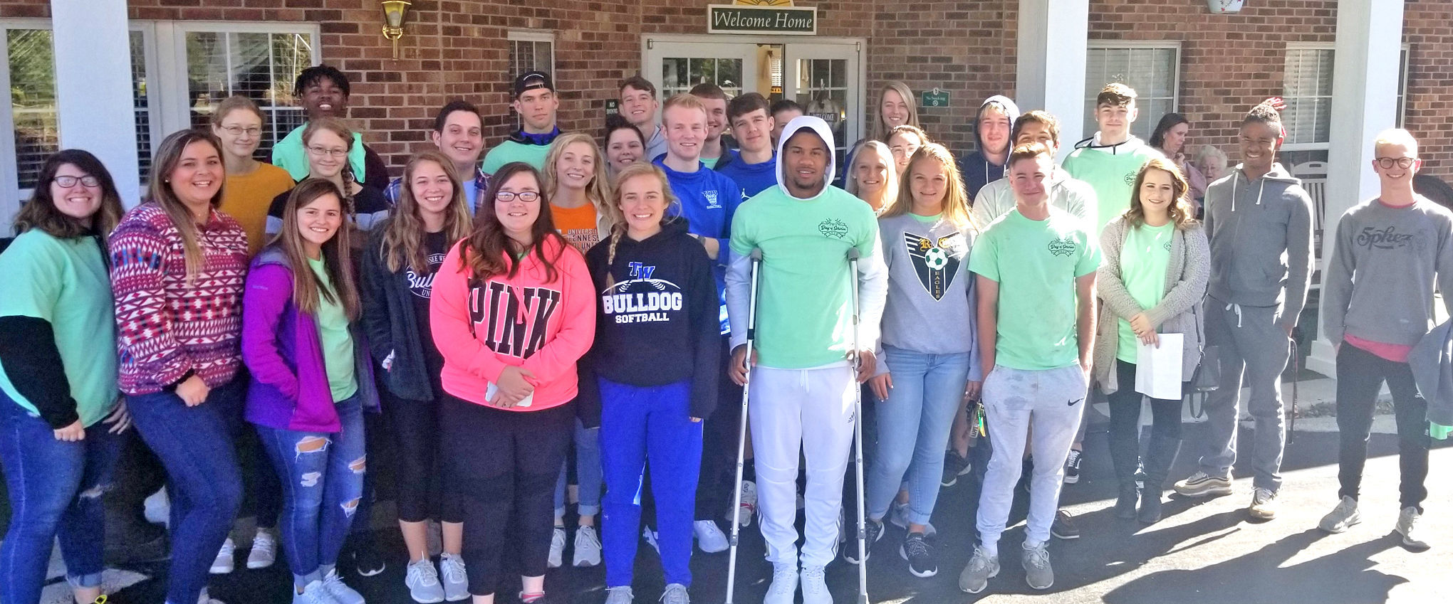TWU students assist at Morning Pointe